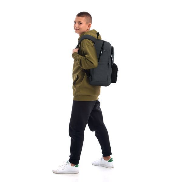 Рюкзак Education Teens 141L чорний, сірий GoPack GO26-141L-4 фото