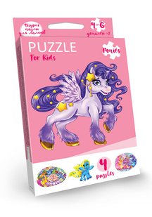 Пазли для малюків 2-га серія Ponies-1 DankoToys (16/32) PFK-09 фото