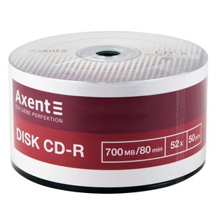 Диски CD-R 700МВ/52х cake Axent (50) 8102-А фото