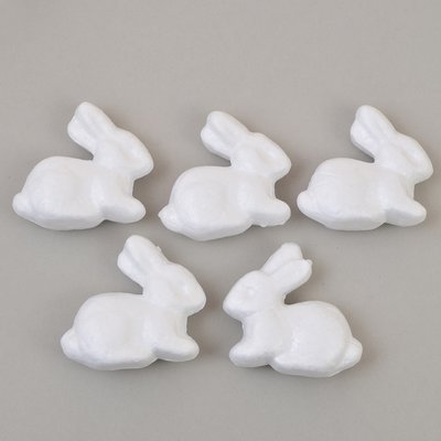 Набір пінопластових фігурок Little rabbit 6,5 см 5 шт/уп, Santi 742564 фото