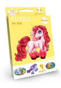 Пазли для малюків 2-га серія Ponies-2 DankoToys (16/32) PFK-10 фото