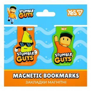 Закладки магнітні Stumble Guys Heroes 2шт Yes 708747 фото