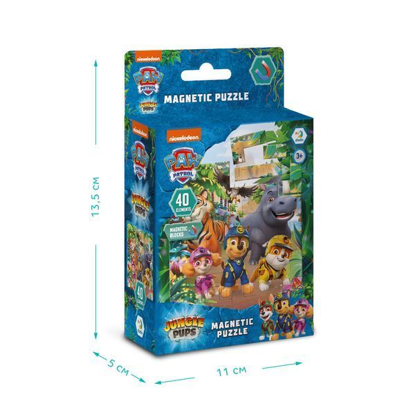 Магнітний пазл на 40 елементів Paw Patrol Джунглі DoDo 200649 фото