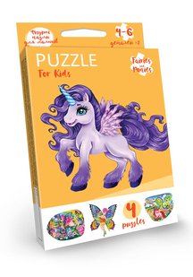 Пазли для малюків 2-га серія Fairies and Ponies-1 DankoToys (16/32) PFK-11 фото