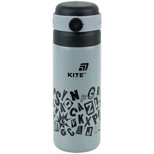 Термос 500 мл сірий Kite K25-1222-2 фото