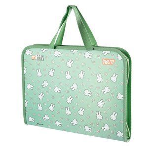 Папка-портфель А4 на блискавці з тканинними ручками Miffy Yes 492409 фото
