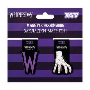 Закладки магнітні Wednesday Thing висікання 2 шт Yes 708819 фото