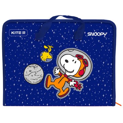 Папка-портфель А4 на блискавці Snoopy KITE SN21-202 фото