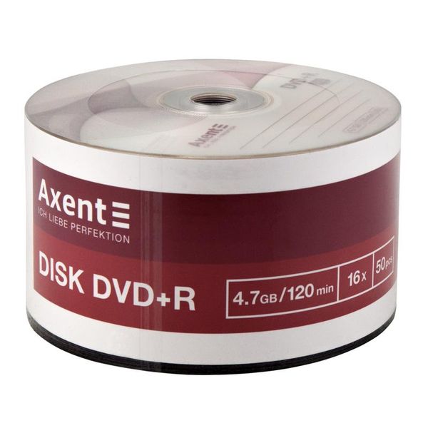 Диски DVD-R 4.7GB/16х Axent (50) 8108-A фото