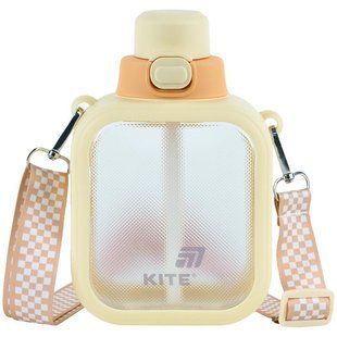 Пляшечка для води 700 мл жовта KITE K25-1237-1 фото