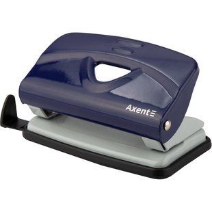 Діркопробивач до 10 арк металевий Exakt-2 синій Axent 3910-02-A фото