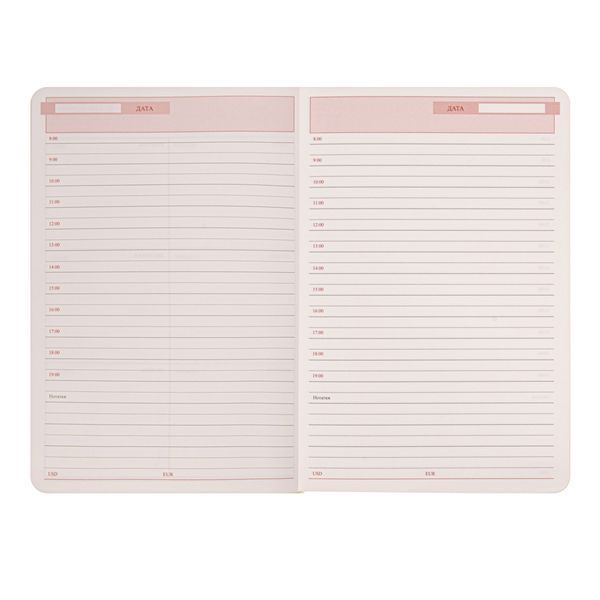 Щоденник недатований А5 Fiore м'який синій 320 сторінок Leo Planner 252772 фото
