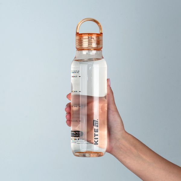 Пляшка для води 670 мл бежева Kite K26-1313-1 фото