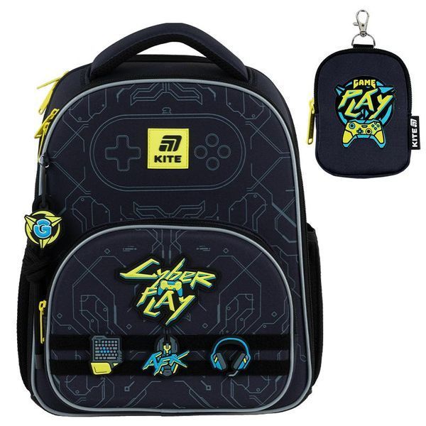 Рюкзак Education каркасний 556 Cyber Kite K25-556M-2 фото