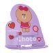 Підставка для книг фігурна металева Line Friends.Choco Yes 470524 фото 1