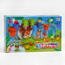 Гра Влучний кидок 4FUN Game Club пісочний годинник кульки стаканчики в коробці 39889 фото