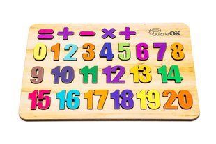 Розвиваюча іграшка Цифри А4 PuzzleOk Puz-11230 фото