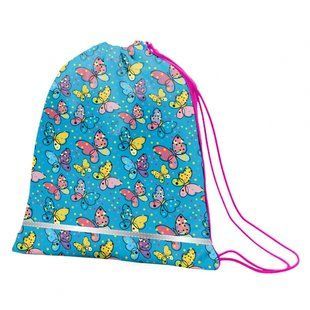 Сумка для взуття SB-01 Bright butterfliesl блакитний Smart 556290 фото