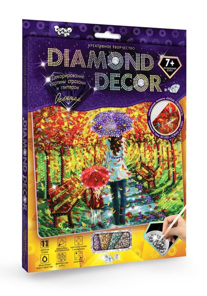 Набір для творчості Diamond decor Осіння, DankoToys DD-01-08 фото