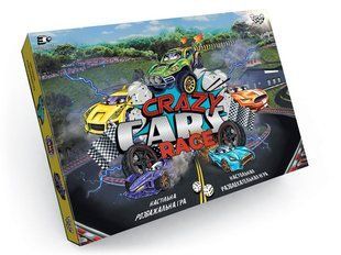 Гра настільна мала Crazy Cars Race, DankoToys (20) DTG94R фото