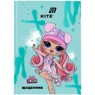 Щоденник шкільний тверда обкл LO Kite LO26-262 фото