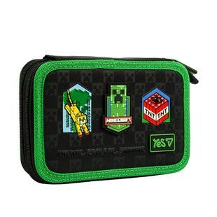 Пенал твердий подвійний HP-01 Minecraft Adventure Yes 533718 фото