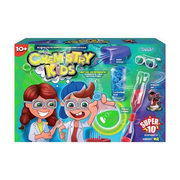 Набір Chemistry Kids-2 укр, DankoToys (4) CHK-01-02U фото