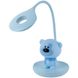 Настільна лампа LED з акумулятором Bear блакитний Kite K24-492-2-3 фото 1