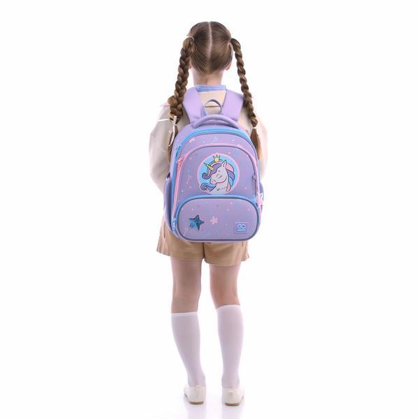 Рюкзак Education каркасний 597M-3 Fairytale Unicorn GoPack GO25-597M-3 фото