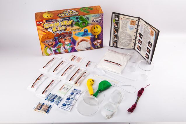 Набір Chemistry Kids-3 укр, DankoToys (4) CHK-01-03U фото