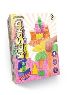 Пісок кінетичний KidSand 400г в Коробці-2 DankoToys (12) KS-04-02U фото