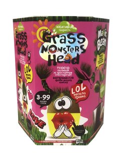 Набір Вирости вихованця Grass Monster Head-5, DankoToys (8) GMH-01-05U фото