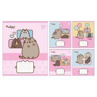 Зошит 18 клітинка Pusheen Funny Yes (25/400) 767605 фото