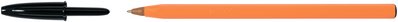 Ручка кулькова Orange чорна, BIC (20) bc1199110114 фото