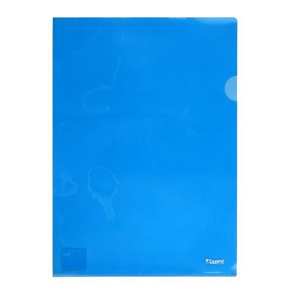 Папка-куточок А4 синя, Axent 1434-22-A фото