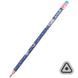 Олівець графітний тригранний з гумкою Be Friends Kite (36) K26-046-1 фото 1
