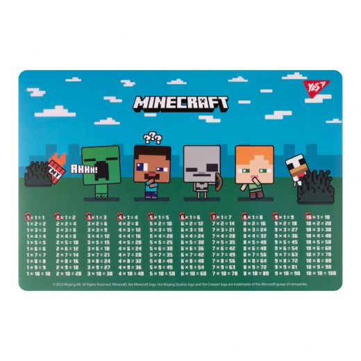 Підкладка для столу Minecraft Boom табл.умнож. Yes 492261 фото