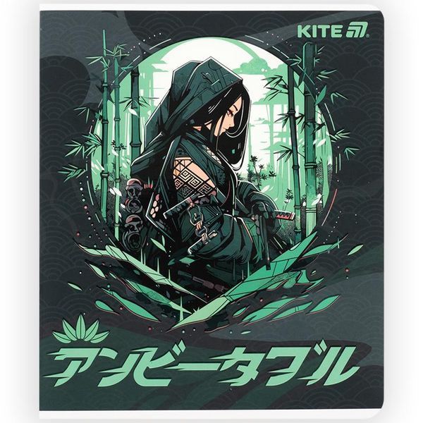 Зошит 48 клітинка Anime софт тач + УФ лак Kite (10) K25-259-1 фото