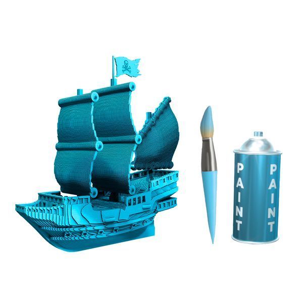 Картонний 3D пазл PIRATE SHIP Cartonic CARTSHIP фото