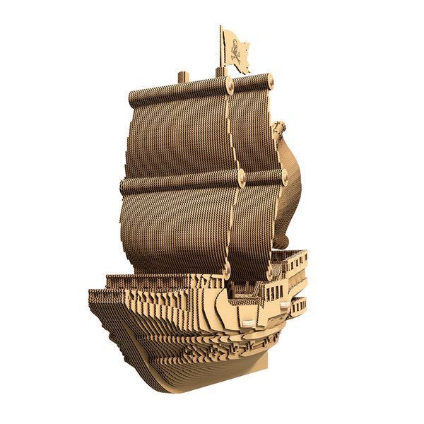 Картонний 3D пазл PIRATE SHIP Cartonic CARTSHIP фото