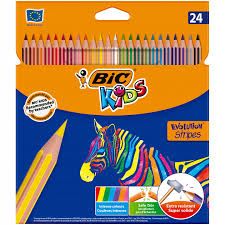 Олiвцi 24 кольорів Evolution stripes BIC bc950525 фото