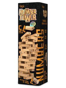 Гра Number Tower укр. DankoToys (6) NT-01U фото