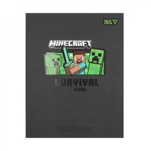 Щоденник шкільний інтегральний Minecraft А5 40 аркушів Yes 911668 фото