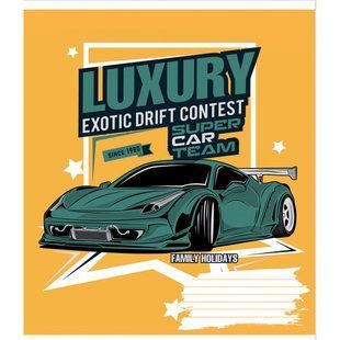Зошит 12 лінія Car concept 1Вересня (25/500) 765648 фото