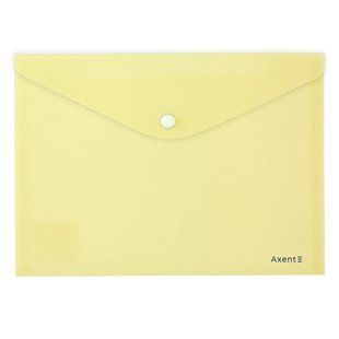 Папка-конверт А5 Pastelini жовта, Axent 1522-08-A фото