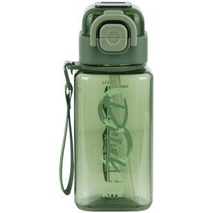 Пляшечка для води 620 мл зелена Kite K26-1273-3 фото