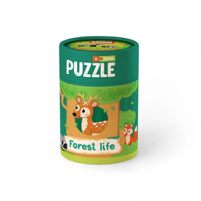 Пазл та гра Зоологія для Малят. Життя в лісі Mon puzzle DoDo 200108 (00000115467) фото