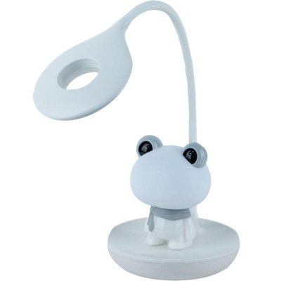 Настільна лампа LED з акумулятором Froggy білий Kite K24-492-3-1 фото