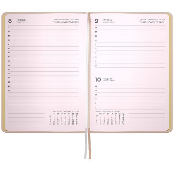 Щоденник 2027 Pocket Mellow 101*146 Where goals begin Axent 8828-27-2-A фото