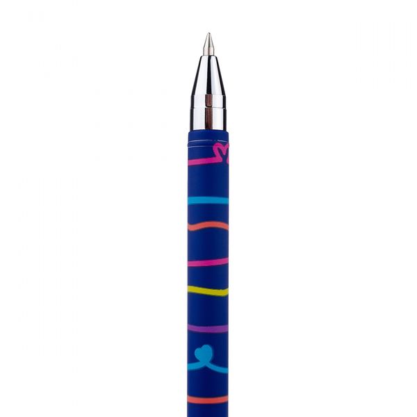 Ручка гелева Cats 0,5 мм синя мікс 2 диз, Yes (40) 411917 фото